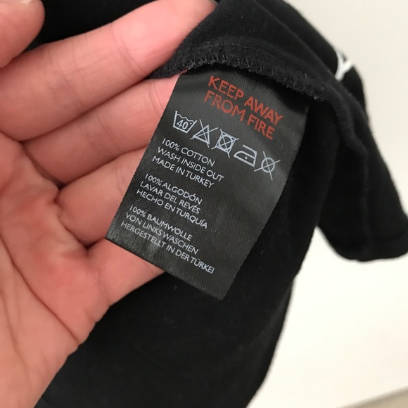 Urban outfitter black tank with bold text - Picture 6 of 6